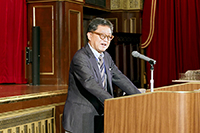 来賓挨拶
後藤 治氏
(工学院大学理事長)