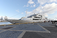 本日乗船するCONCERTO
全長74メートル、2,138トン